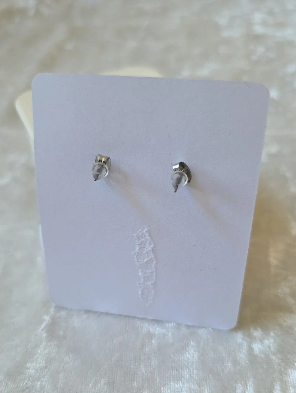 NWT KK Designs Gold With White And Red Polka Dots Earrings - Picture 2 of 4